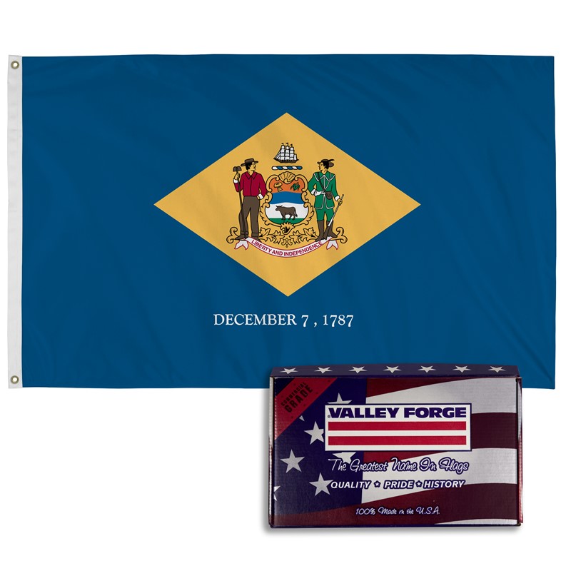 Spectramax 3'x5' Nylon Delaware Flag