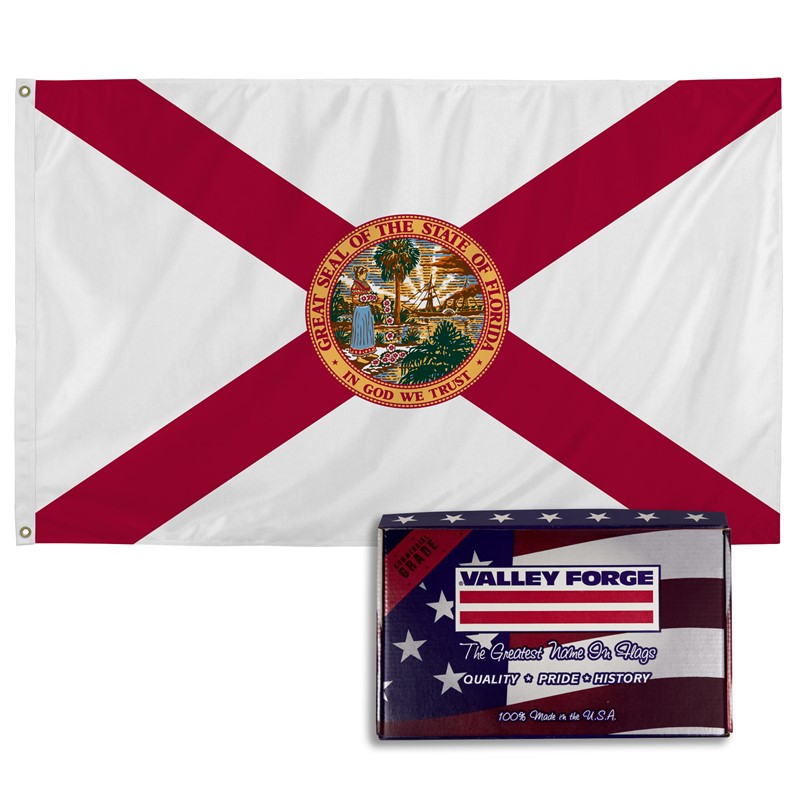 Spectramax 3'x5' Nylon Florida Flag