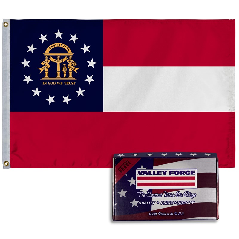 Spectramax Spectramax 2'x3' Nylon Georgia Flag 23232700