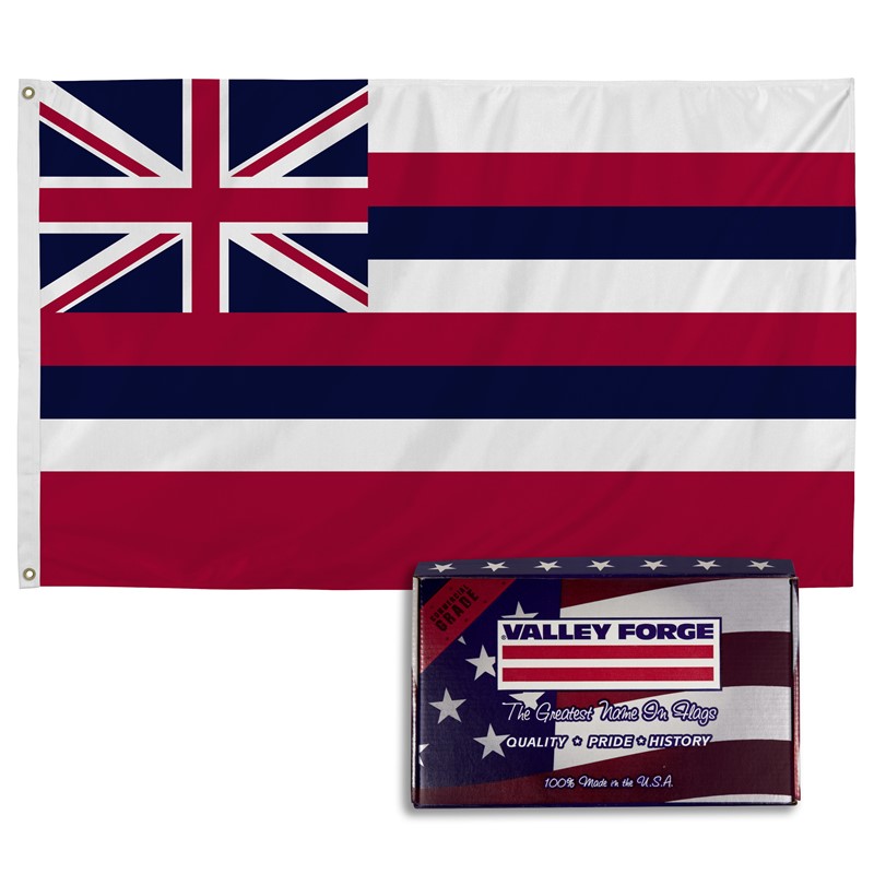 Spectramax 3'x5' Nylon Hawaii Flag