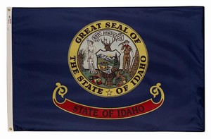 Spectramax 5'x8' Nylon Idaho Flag