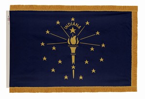 Spectramax Spectramax 4'x6' Nylon Indoor Indiana Flag 46242140