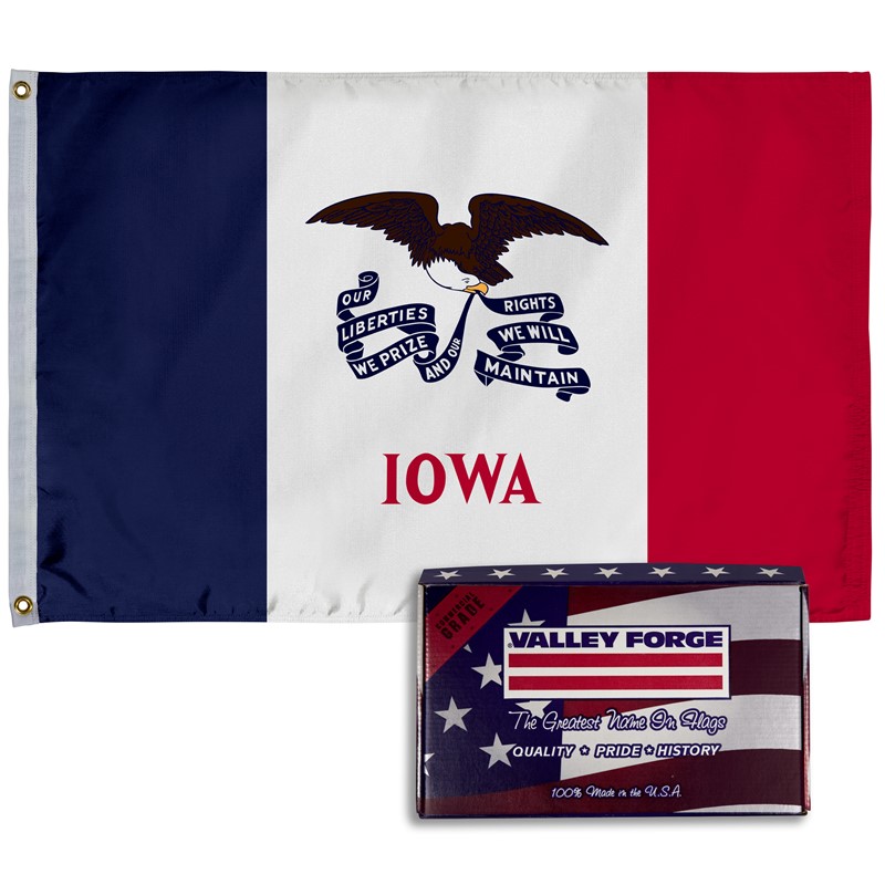Spectramax Spectramax 2'x3' Nylon Iowa Flag 23232150