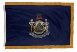 Spectramax 4'x6' Nylon Indoor Maine Flag