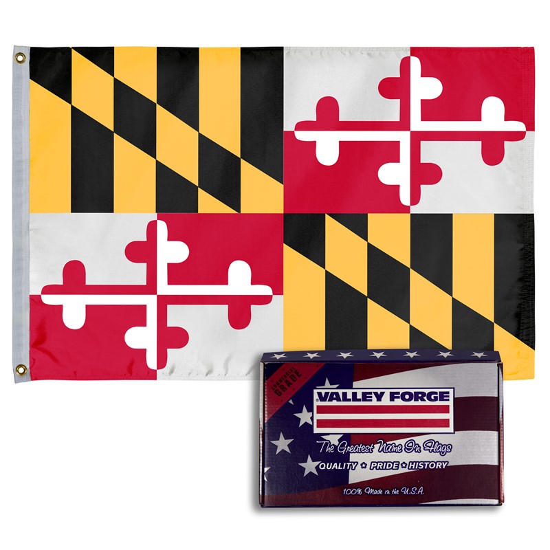 Spectramax 2'x3' Nylon Maryland Flag