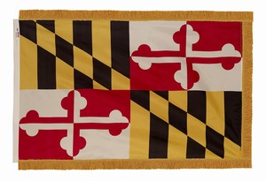 Spectramax 3'x5' Nylon Indoor Maryland Flag
