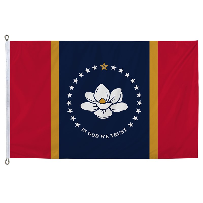 Spectramax 8'x12' Nylon Mississippi Flag