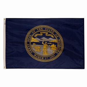 Spectramax 6'x10' Nylon Nebraska Flag