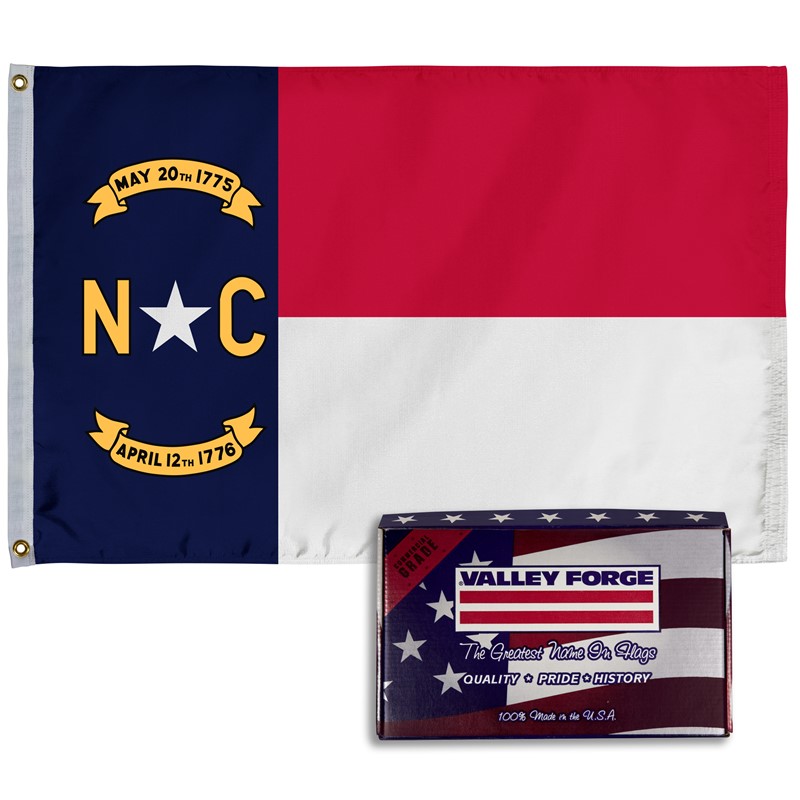 Spectramax 2'x3' Nylon North Carolina Flag