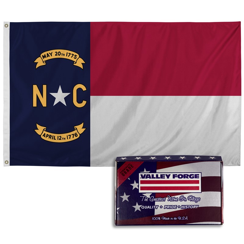 Spectramax 3'x5' Nylon North Carolina Flag