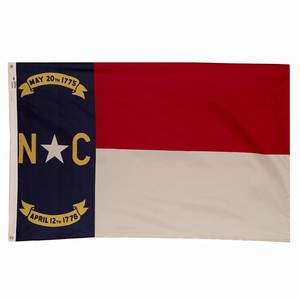 Spectramax 5'x8' Nylon North Carolina Flag
