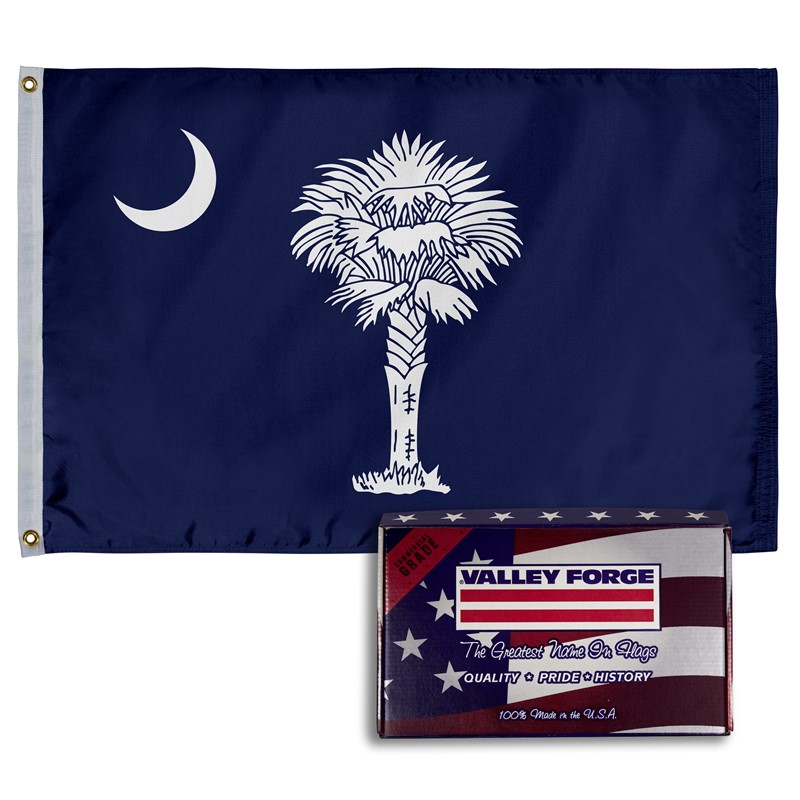 Spectramax 2'x3' Nylon South Carolina Flag