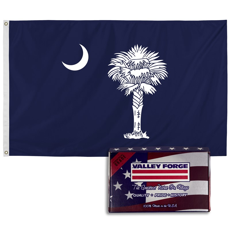 Spectramax 3'x5' Nylon South Carolina Flag