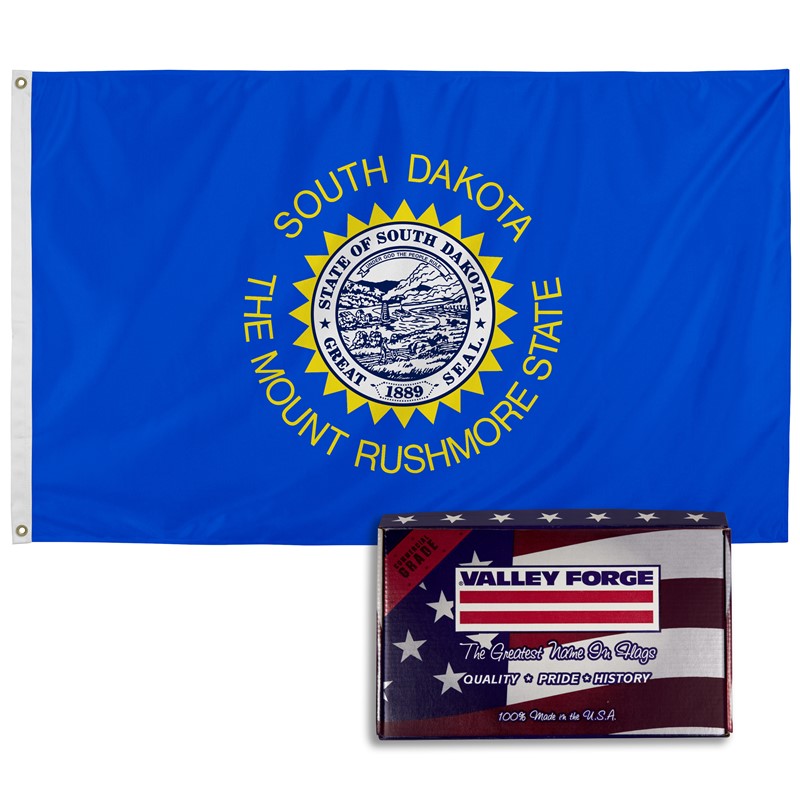 Spectramax 3'x5' Nylon South Dakota Flag