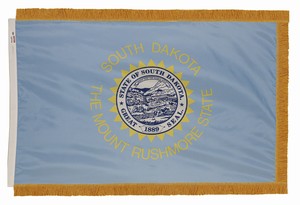 Spectramax 3'x5' Nylon Indoor South Dakota Flag