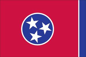 Spectramax 12'x18' Nylon Tennessee Flag - Remaining Inventory Only