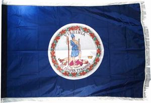 Spectramax 3'x5' Nylon Indoor Virginia Flag