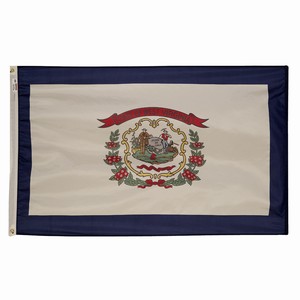 Spectramax 5'x8' Nylon West Virginia Flag