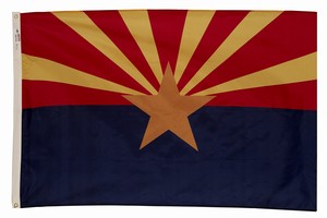 Perma-Nyl 3'x5' Arizona Flag - Retail Packaging