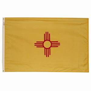 Perma-Nyl 3'x5' New Mexico Flag - Retail Packaging