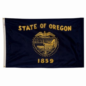 Perma-Nyl 3'x5' Oregon Flag - Retail Packaging