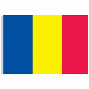 Perma-Nyl 2'x3' Nylon Andorra Civil Flag