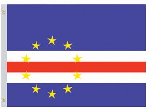 Perma-Nyl 2'x3' Nylon Cape Verde Flag