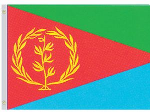 Perma-Nyl 2'x3' Nylon Eritrea Flag