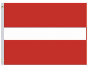 Perma-Nyl 2'x3' Nylon Latvia Flag