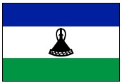 Perma-Nyl 4'x6' Nylon Lesotho Flag