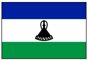 Perma-Nyl 4'x6' Nylon Lesotho Flag