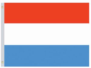 Perma-Nyl 5'x8' Nylon Luxembourg Flag