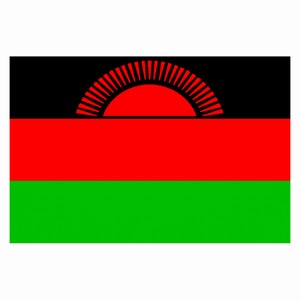 Perma-Nyl 5'x8' Nylon Malawi Flag