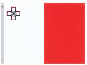 Perma-Nyl 2'x3' Nylon Malta Flag