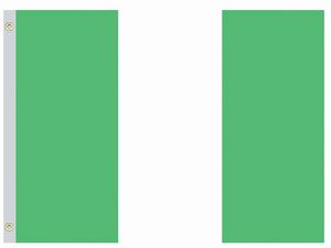 Perma-Nyl 3'x5' Nylon Nigeria Flag