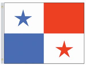 Perma-Nyl 2'x3' Nylon Panama Flag