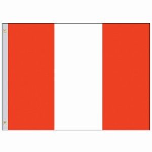 Perma-Nyl Perma-Nyl 4'x6' Nylon Peru Civil Flag 46224120