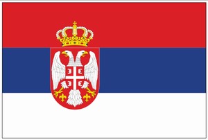 Perma-Nyl 3'x5' Nylon Serbia Flag