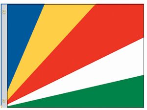 Perma-Nyl 4'x6' Nylon Seychelles Flag
