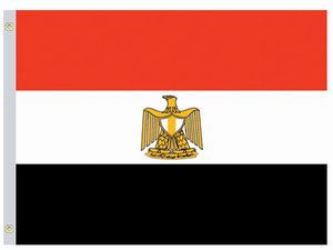 Valprin 4x6 Inch Egypt Stick Flag ( 12 pack )