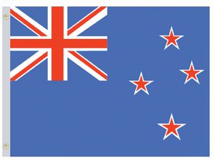 Valprin 4x6 Inch New Zealand Stick Flag ( 12 pack )
