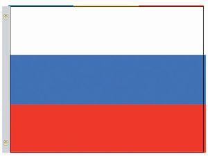 Valprin 4x6 Inch Russia Stick Flag ( 12 pack )