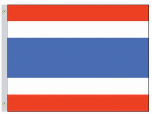 Valprin 4x6 Inch Thailand Stick Flag ( 12 pack )