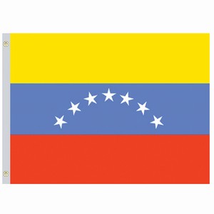 Valprin 4x6 Inch Venezuela Stick Flag ( 12 pack )