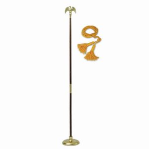 Perma-Nyl Presentation Accessory Set With 9' Pole & Eagle Top 00000560