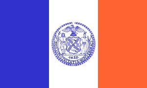 Valprin 4x6 Inch City of New York Flag