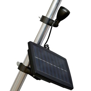 Solar flagpole lights