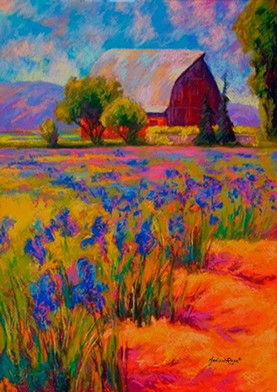 Toland Home Garden Lavender Farm Garden Flag 1210371
