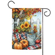 Toland Home Garden Rustic Fall Gathering Garden Flag 1210202 View 2