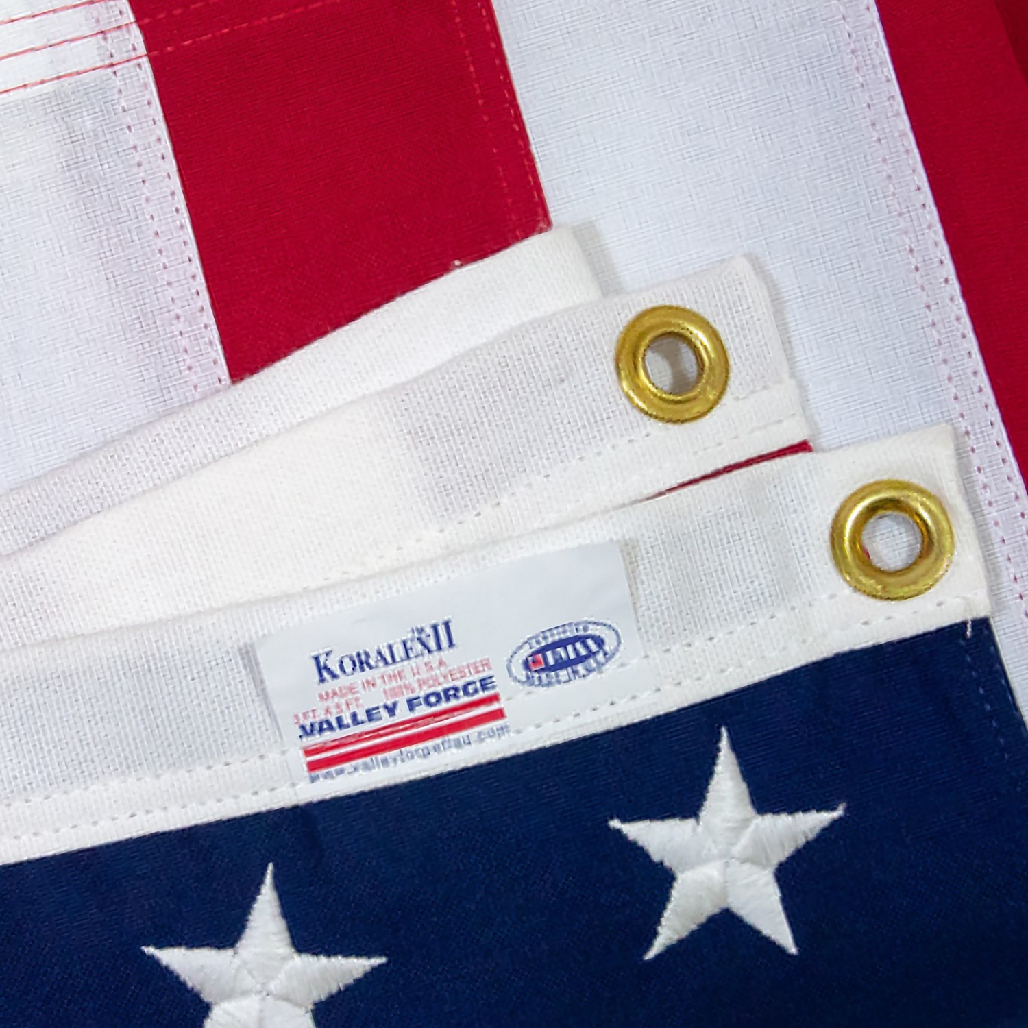 Koralex II 3'x5' Spun Polyester U.S. Flag